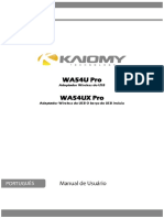 WA-54 (U) (UX) Pro User Manual (Portuguese) PDF