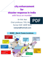 Capacity Enhancement For Disaster Response in India: With Focus On Mumbai