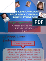 Asuhan Keperawatan Pada Anak Dengan Down Sindrom