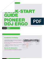 Pioneer DDJ-ERGO Quickstart Guide PDF