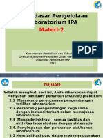 Materi-2 Dasar-dasar Pengelolaan Lab Ipa