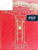 Famous Composers by Dole, Nathan Haskell, 1852-1935 Dole, Nathan Haskell, 1852-1935. Score of Famous Composers