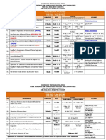 Work Schedule For Course Registration and Examination Research Semester II 20162017 Session