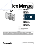 Panasonic Dmc-f2pu Service Manual