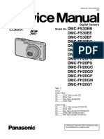 Panasonic Dmc-fh20pu Service Manual