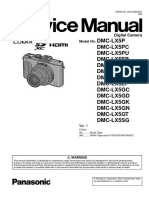 Panasonic Dmc-lx5pu Service Manual