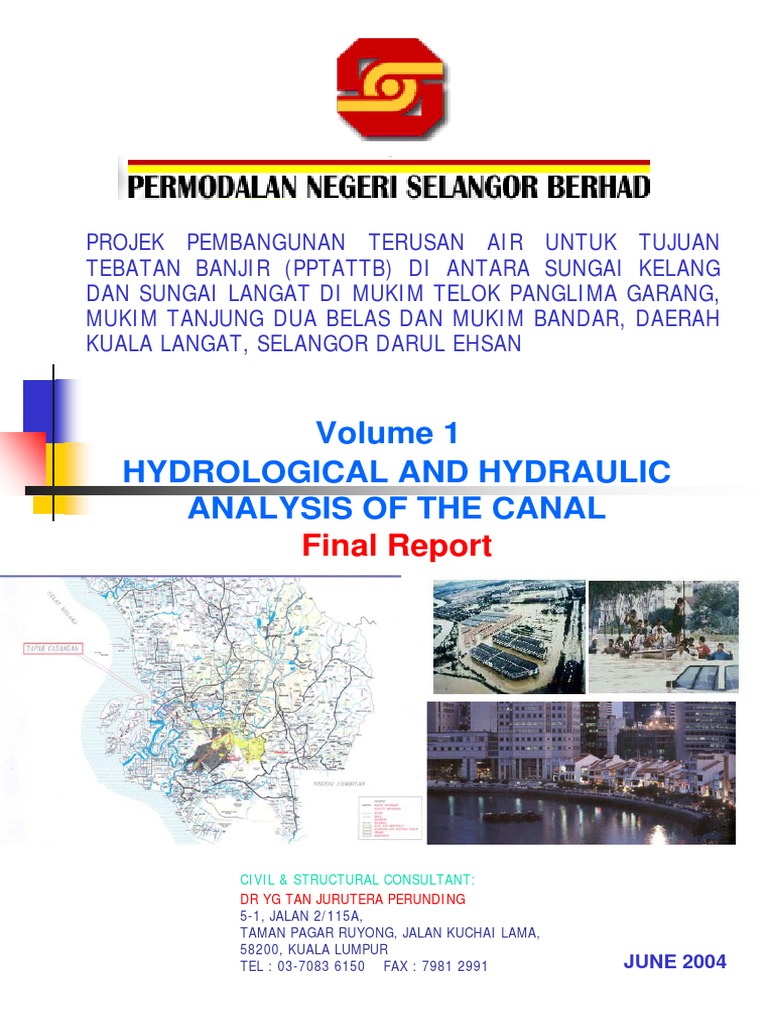 Flood Mitigation Canal Project Report | PDF | Flood | River