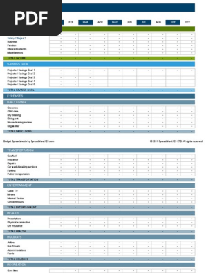 Personal Budget
