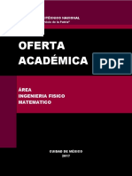 IPN Oferta Académica: Ingeniería Físico - Matemático.