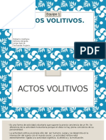 Actos Volitivos