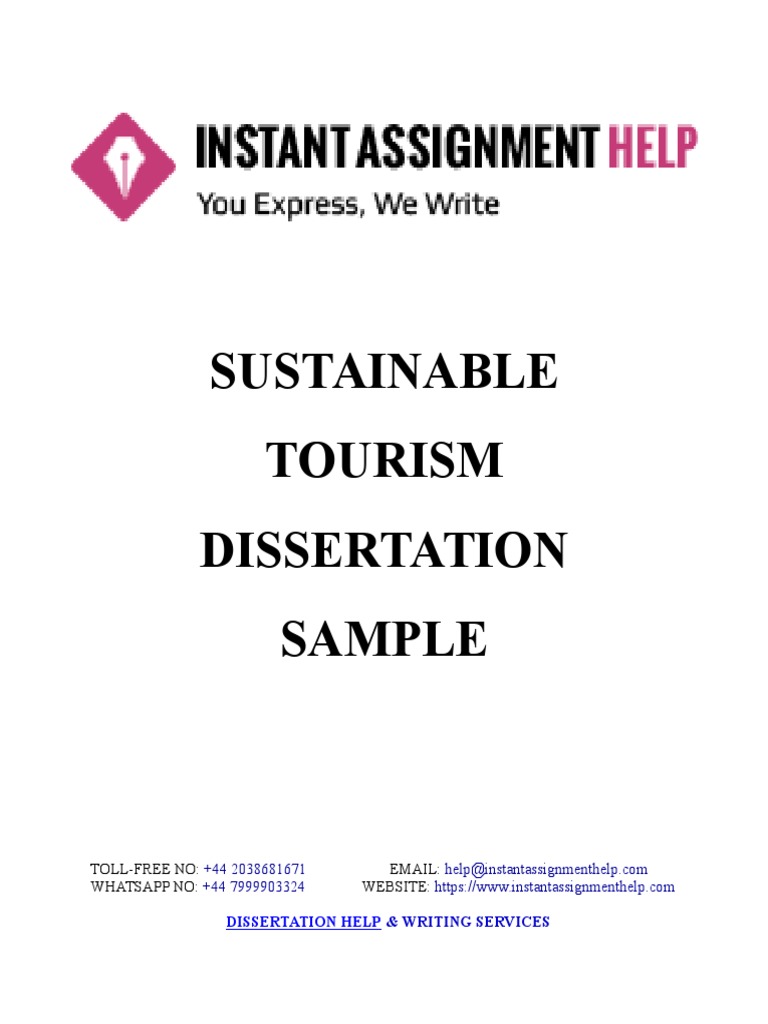 What are some good thesis topics in Sustainable tourism? - Quora