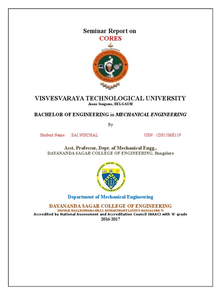 Seminar Report Aat 2 Format | PDF | Literature Review | Engineering
