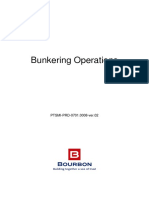 Bunker Operations Prosedur