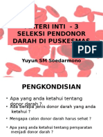 Seleksi Di PKM