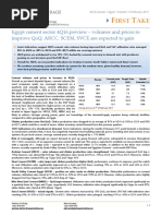 Egypt Cement Sector 4Q16 Preview Volumes and Prices To Improve QoQ ARCC, SCEM, SVCE Are Expected To Gain