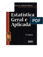C Livro Estatística Geral e Aplicada Gilberto de Andrade Martins 3 Edição