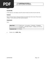 KE25 Line Item Display - Plan Data CO-PA