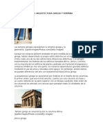 Diferencias Entre Arquitectura Griega y Romána