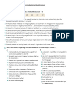 Methodology - Units 1 - 2 - 3 Introduction and L2 Theories