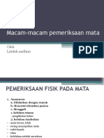 Pemeriksaan Fisik Mata