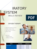 Respiratory System: Skills Review