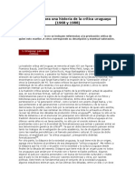 Apuntes Para Una Historia de La Crítica Uruguaya Achugar