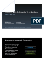 WWDC 2011 - Session 119 Resume and Automatic Termination in Lion