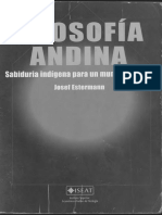 Estermann Josef - Filosofia Andina PDF