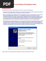 Windows XP Installation Guide PDF