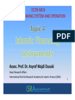 Topic 4 Islamic Financing Instrument PART 1