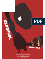Deadpool Poster Recreate
