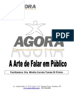 Apostila Oratoria- A Arte de Falar Em Público