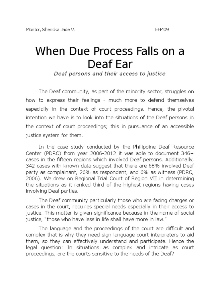 Hearing loss in one ear picture