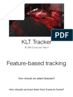 KLT Tracker: 16-385 Computer Vision