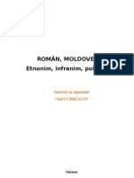 ROMÂN, MOLDOVEAN. Etnonim, infranim, politonime - Interviu cu deputatul Vlad Cubreacov