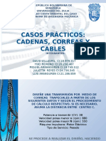 Problemas Correas Cadenas Cables
