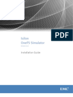 Isilon Onefs Simulator Install Guide