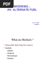 Biodiesel: An Alternate Fuel: Dr. J. P. Nath Baripada