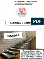 Desenho II - Escadas Retas e Rampas
