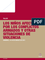 7 CICR (2011) Los Niños Afectados Por Los Conflictos Armados y Otras Situaciones de Violencia