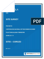 31 Motorola - Site Survey - Ecuador - Corozo