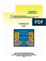 Konversi Data Level 1