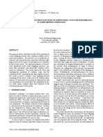 A Simulation Approach To The Evaluation of Operational Costs and Performance in Liner Shipping Operations