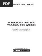 Filosofia Na Era Tragica Gregos 2011