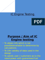 Engine Testing