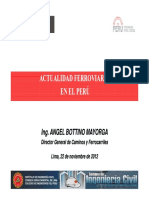 Ing. Walter Zecenarro Actualidad Ferroviaria en El Peru CIP Nov 2012 PDF