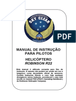 Manual de Instrução Helicóptero Robinson R22