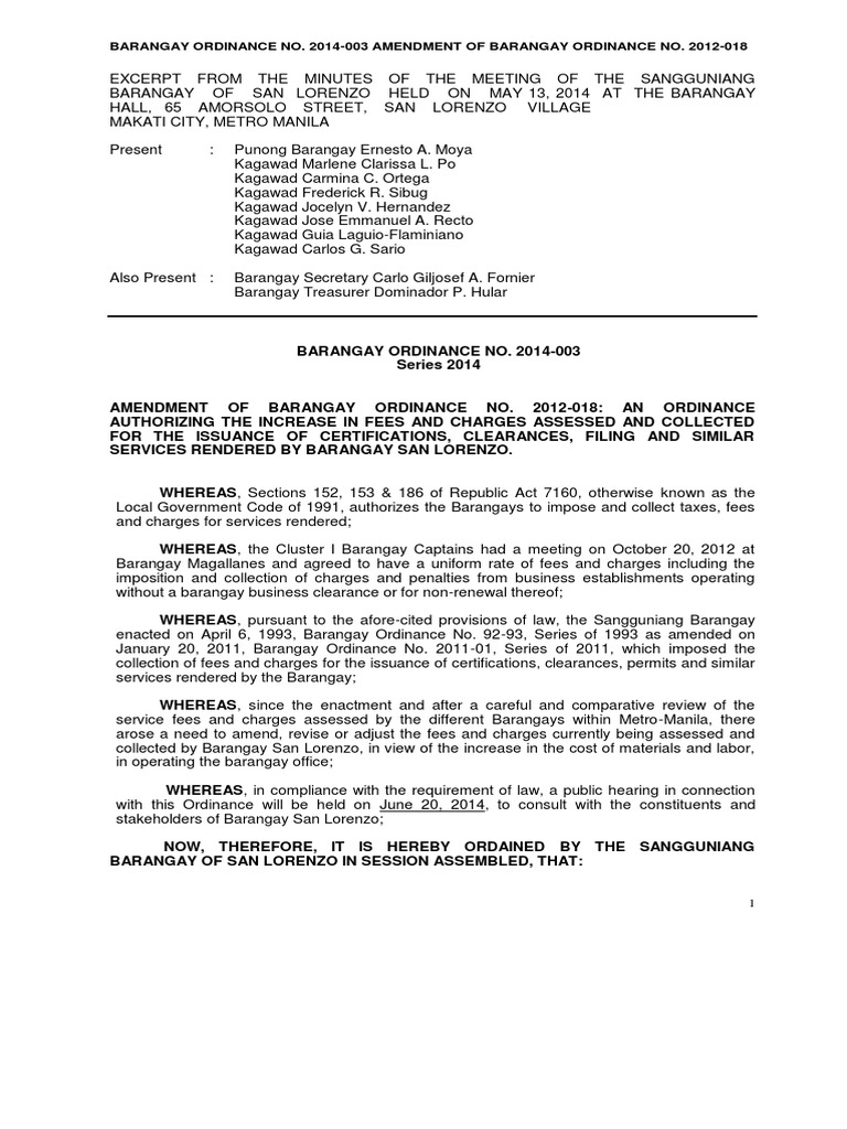 BarangayOrdinanceNo.2014003AmendmentinFeesandCharges.pdf