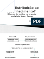 Da Redistribuição Ao Reconhecimento