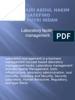 Surya Fajri Abdul Hakim Andra Djasefino Elsyisy Putri Indah: Laboratory Facility Management
